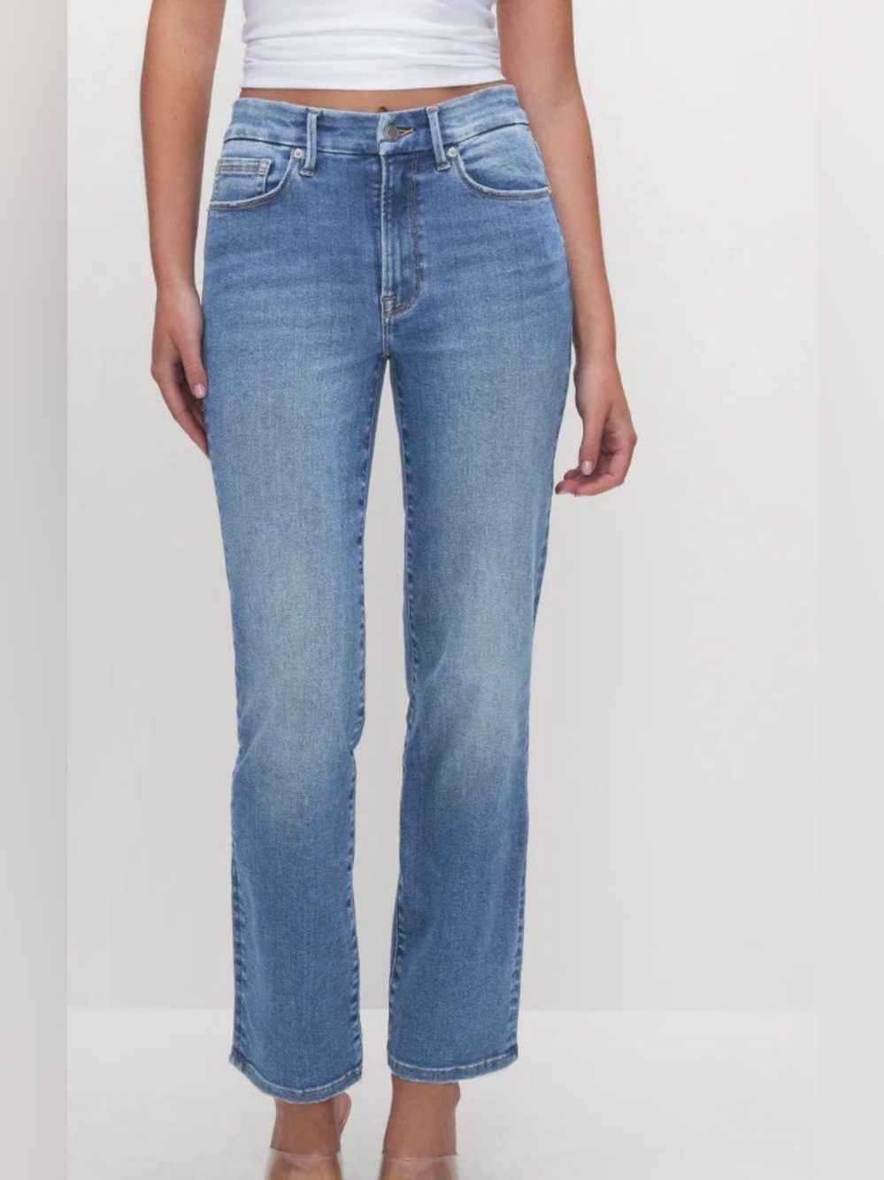 Always Fits Good Legs Straight Jeans - Fits size 6 to 12